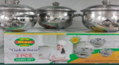 3 Pcs Belly Casserole Set - Steel Lid